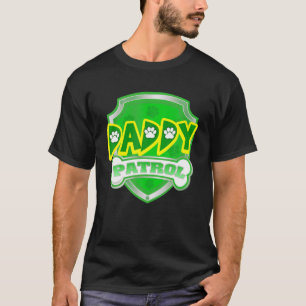 Camiseta Pai Retro Patrulha Vaporware Cães Cute Adoram Anim