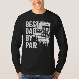 Camiseta Pai Retroativo De Cesta De Golfe De Disco Melhor P