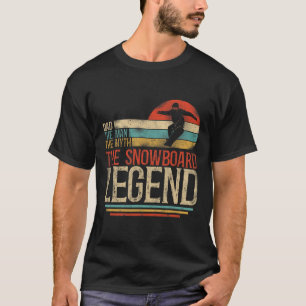 Camiseta Pai Retroativo de Snowboard Snowboard