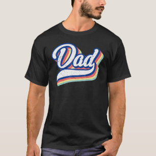 Camiseta Pai RetrorDia de os pais Novo Pai Pai Ser Papa