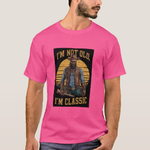Camiseta Pai robusto - Não sou velho, sou clássico, sogro