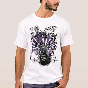 Camiseta Pai Rock'N - Presente para Pai
