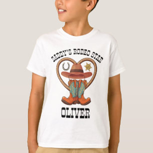 Camiseta Pai Rodeo Star - Pequeno Cowboy