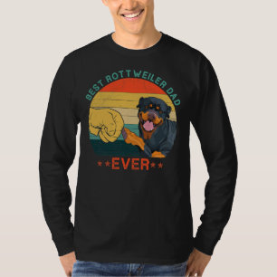 Camiseta Pai Rottweiler Da Melhor Maneira De Caneta