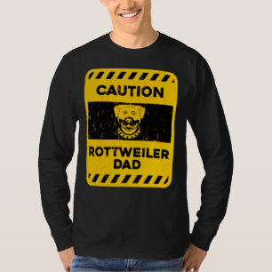 Camiseta Pai Rottweiler de Precaução