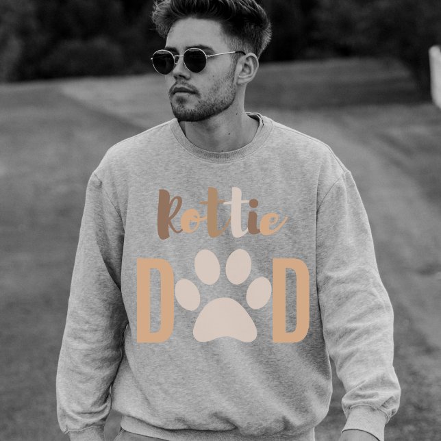 Camiseta Pai Rótweiler Mínimo Cachorro Mínimo (Criador carregado)