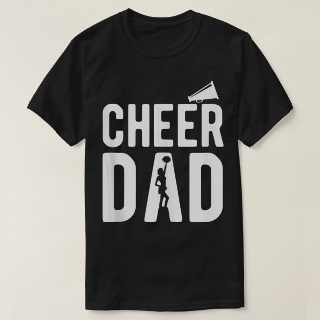 Camiseta Pai Roupa de Pai de líder de torcida (Frente do Design)