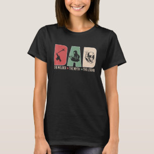 Camiseta Pai Roupa Pais  Procura Mitos Legenda