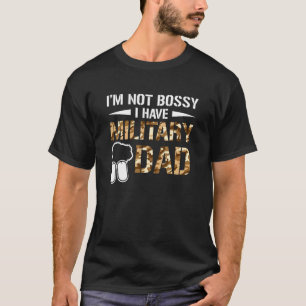 Camiseta Pai Roxo para Cima do Mês Infantil Militar