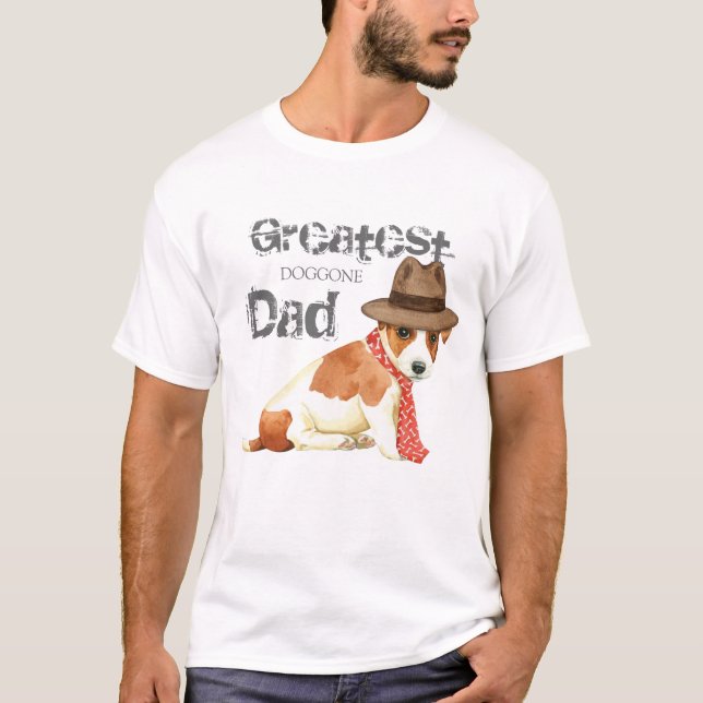 Camiseta Pai Russell Terrier (Frente)