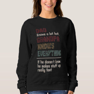 Camiseta Pai Sabe Muito Mas Vovô Sabe De Tudo - Gra