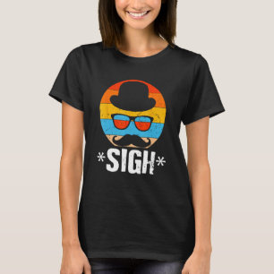 Camiseta Pai Sarcástico Sigh Parceiros Pais