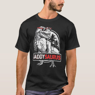 Camiseta Pai Saurus Rex Dinossaur Família Dia de os pais Ho