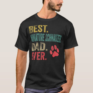 Camiseta Pai Schnauzer da Melhor Miniatura do Mundo - Gordu