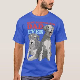 Camiseta Pai Schnauzer Proprietário do Cachorro Schnauzer T