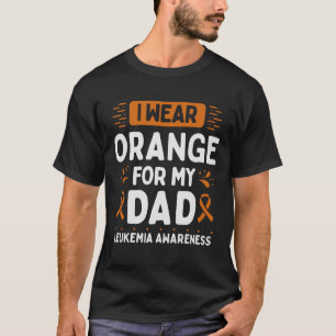 Camiseta Pai Sensibilização Papa Guerreiro Laranja Fita