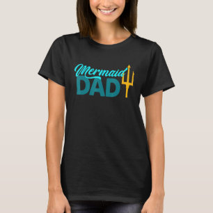 Camiseta Pai Sereia Oferta de Festas de aniversário Sereia