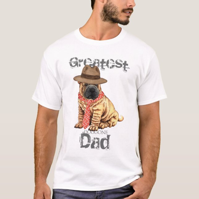 Camiseta Pai Shar-Pei (Frente)