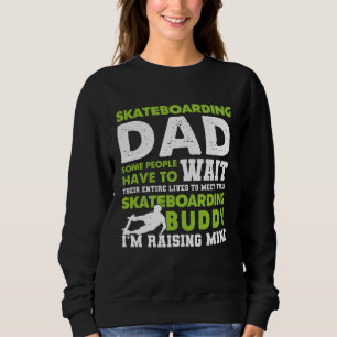 Camiseta Pai Skatista Algumas Pessoas Precisam Esperar a Vi