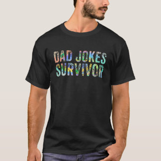 Camiseta Pai Sobrevivente Piada Tie Dye Pai Filha Pai