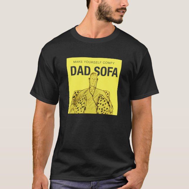 Camiseta Pai Sofá T Shirt (Frente)