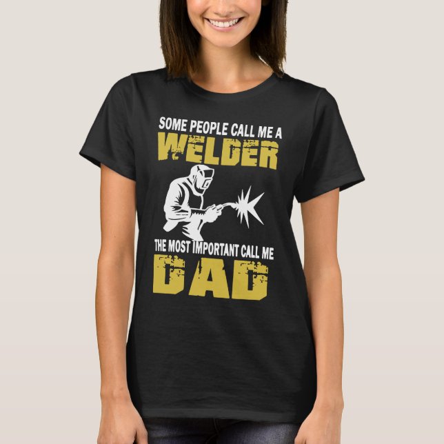 Camiseta Pai Soldador (Frente)