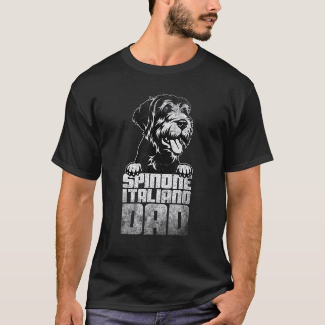 Camiseta Pai Spinone Italiano, Spinone Italiano (Frente)