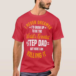 Camiseta Pai Stepdad Dia de os pais Stepdad