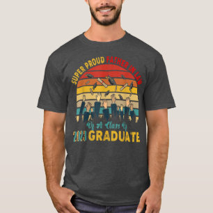 Camiseta Pai Super Orgulhoso E Engraçado Na Lei De Uma Clas