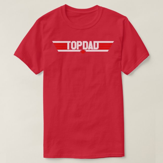 Camiseta Pai Superior Canadense (Frente do Design)