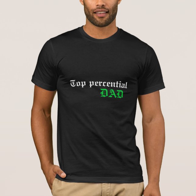 Camiseta Pai superior de Percential (Frente)