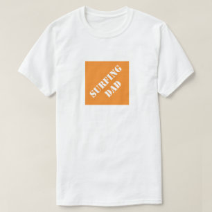 Camiseta Pai surfando Pai engraçado Presente de Dia de os