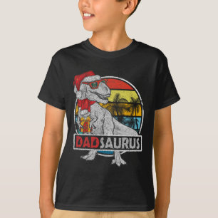 Camiseta Pai Surus T Rex Dinossaur Família Correspondendo X