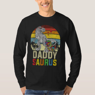 Camiseta Pai Surus T Rex Dinossauro Autismo Consciência