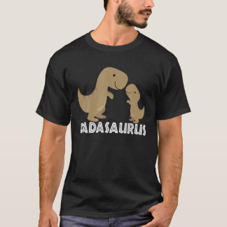 Camiseta Pai Surus T Rex Men Correspondência Dia de os pais