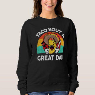 Camiseta Pai Taco Sobre Um Pai Excelente Comida Mexicano
