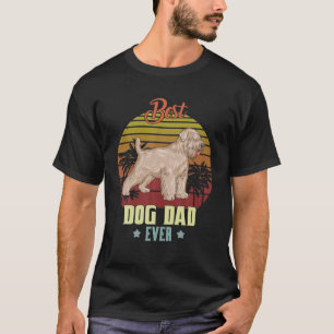 Camiseta Pai Terrier Pai Mens Best Soft Coated Wheaten