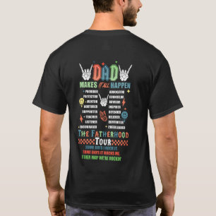 Camiseta Pai The Fatherhood Tour Trendy Modern Legal