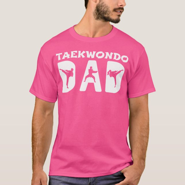 Camiseta Pai Tkd Men Taekwondo (Frente)
