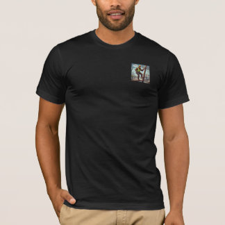CAMISETA PAI TRABALHANDO NO POLO, ENTÃO A MAMÃE NÃO!