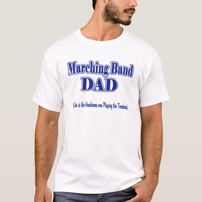 Camiseta Pai/ Trombone da Banda (Frente)