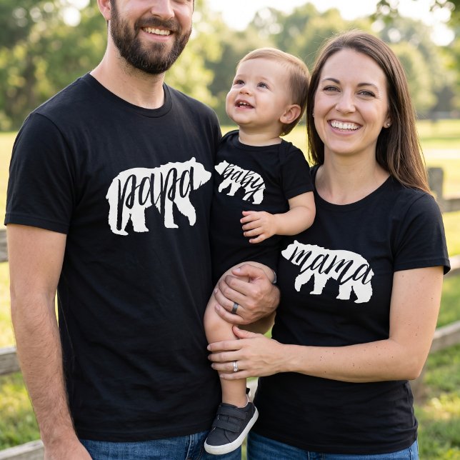 Camiseta Pai Urso (Criador carregado)