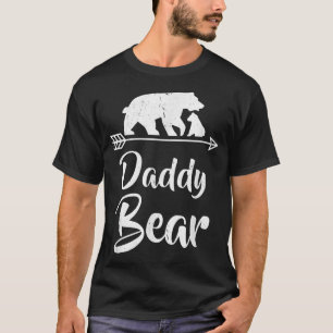 Camiseta Pai Urso Correspondente à Figurina de Natal da Fam
