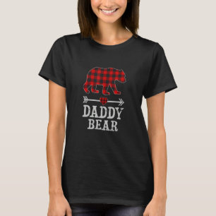 Camiseta Pai Urso Dia de os pais Belo Bebê Pai