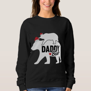 Camiseta Pai Urso Natal Pai X Mas Bonito Filha Filho