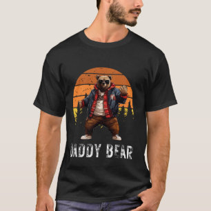 Camiseta Pai Urso Papa Urso Melhor Dia de os pais Ideal Ret