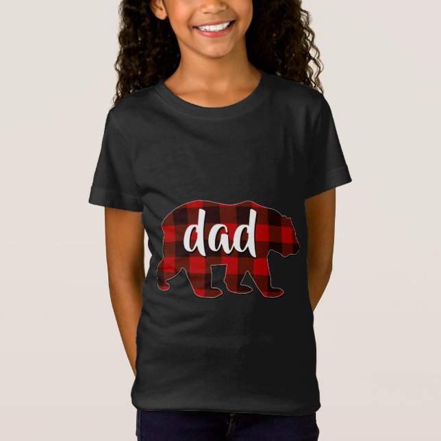 Camiseta Pai Vermelho Buffalo Matando Família Papa Pajama (Frente)