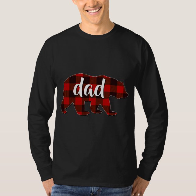 Camiseta Pai Vermelho Buffalo Matando Família Papa Pajama (Frente)