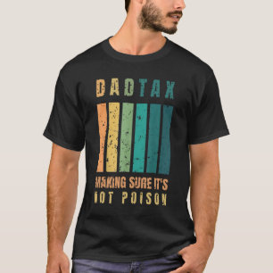 Camiseta Pai Vintage com certeza que não é veneno pai