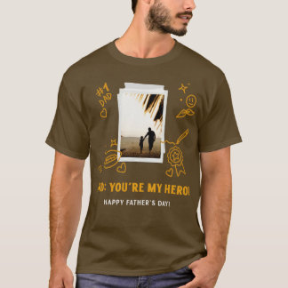 Camiseta Pai você é meu herói (1)